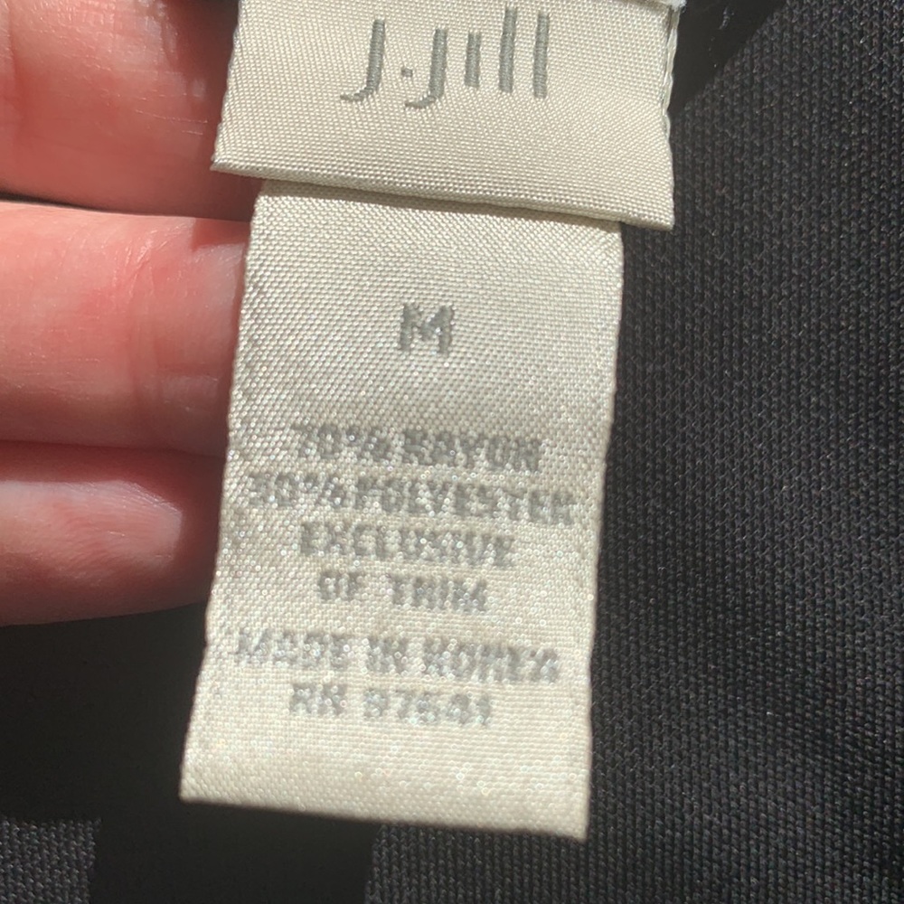 EUC J. Jill Sleeveless VNECK Dress Size Medium (A2) - Picture 8 of 8